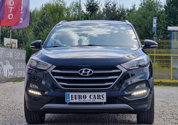 Hyundai Tucson cena 78900 przebieg: 121000, rok produkcji 2018 z Sucha Beskidzka małe 742